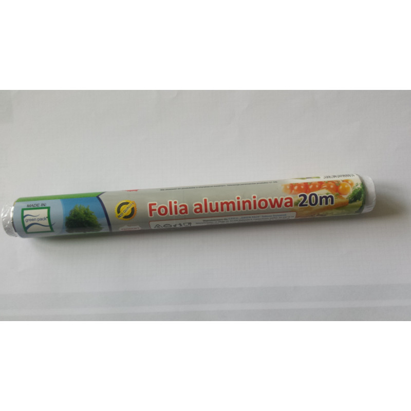 Folia aluminiowa 20 m Green Pack