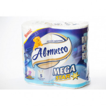 Ręcznik papierowy Almusso MEGA STAR a`2  2 warstw.